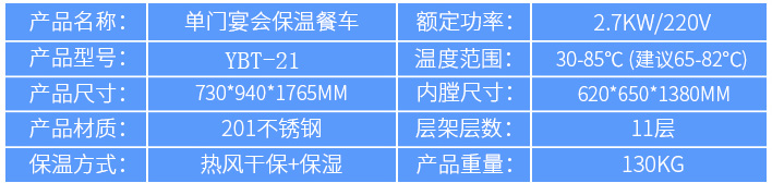 福利视频APP导航保温不锈钢送餐车规格参数图片